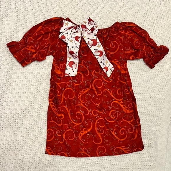 Other - 2T  little girl’s  handmade Christmas dress
